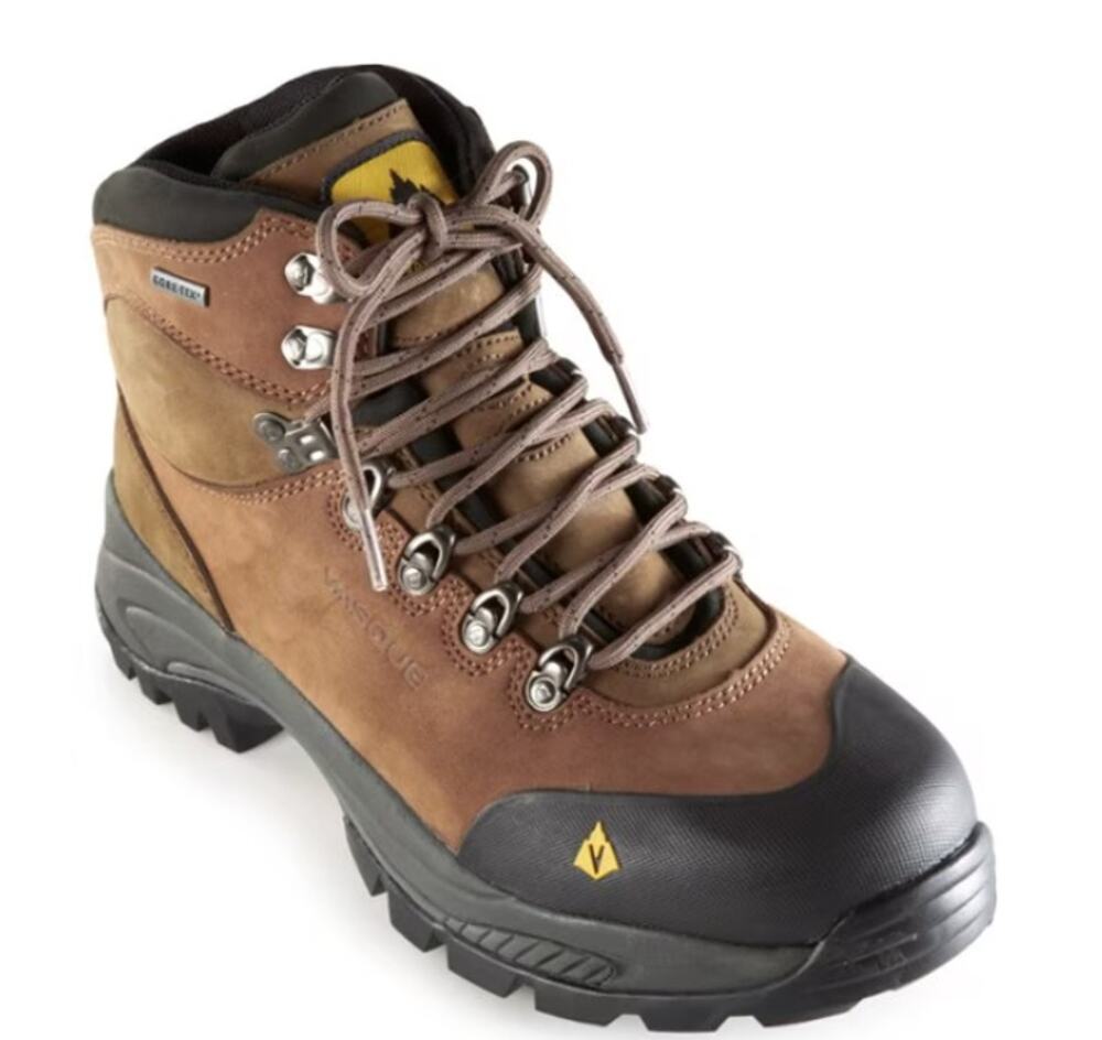 Vasque Wasatch GTX Hiking Boots Lace Up Leather Waterproof Outdoor Tan 7.5M